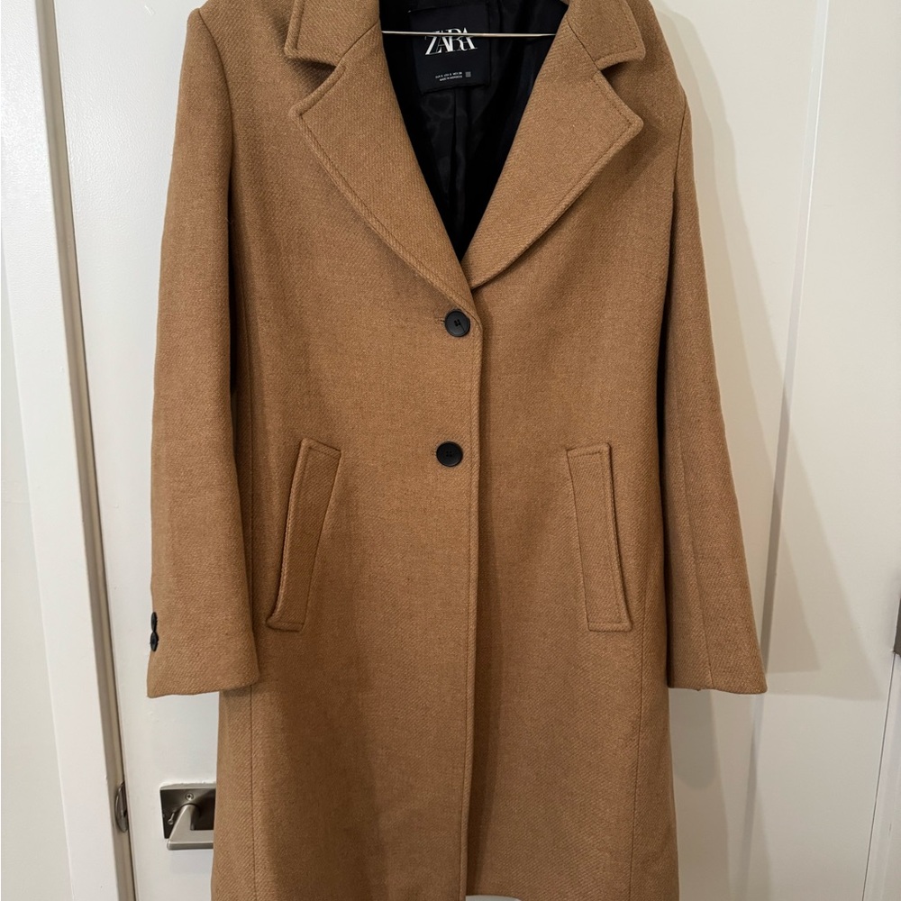 Zara Women's Tan Coat